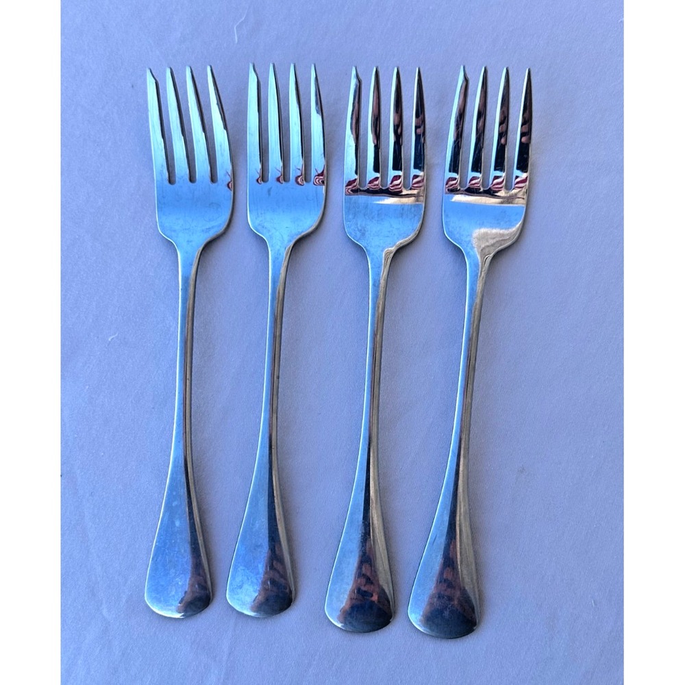 Stainless By Oneida-Cabana Salad Forks Set of 4 6.75"
